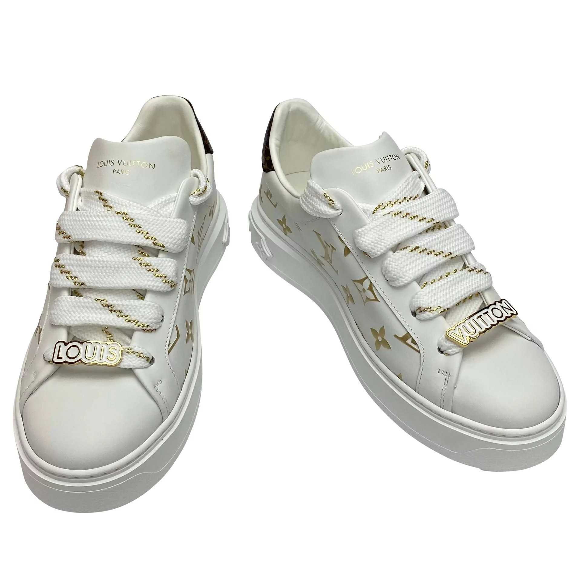 Tenis louis best sale vuitton feminino branco