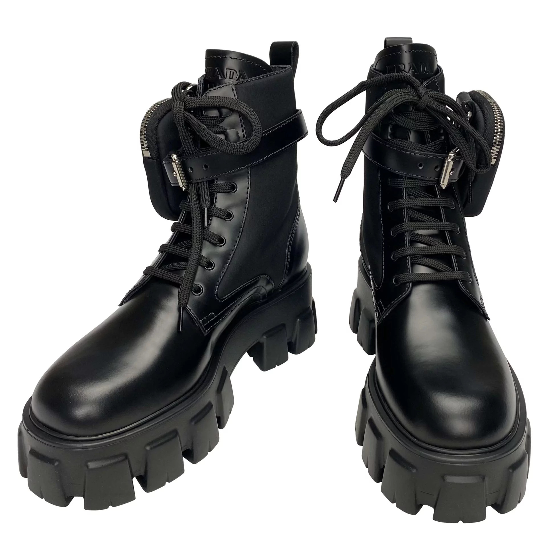 Bota Prada Monolith Preta