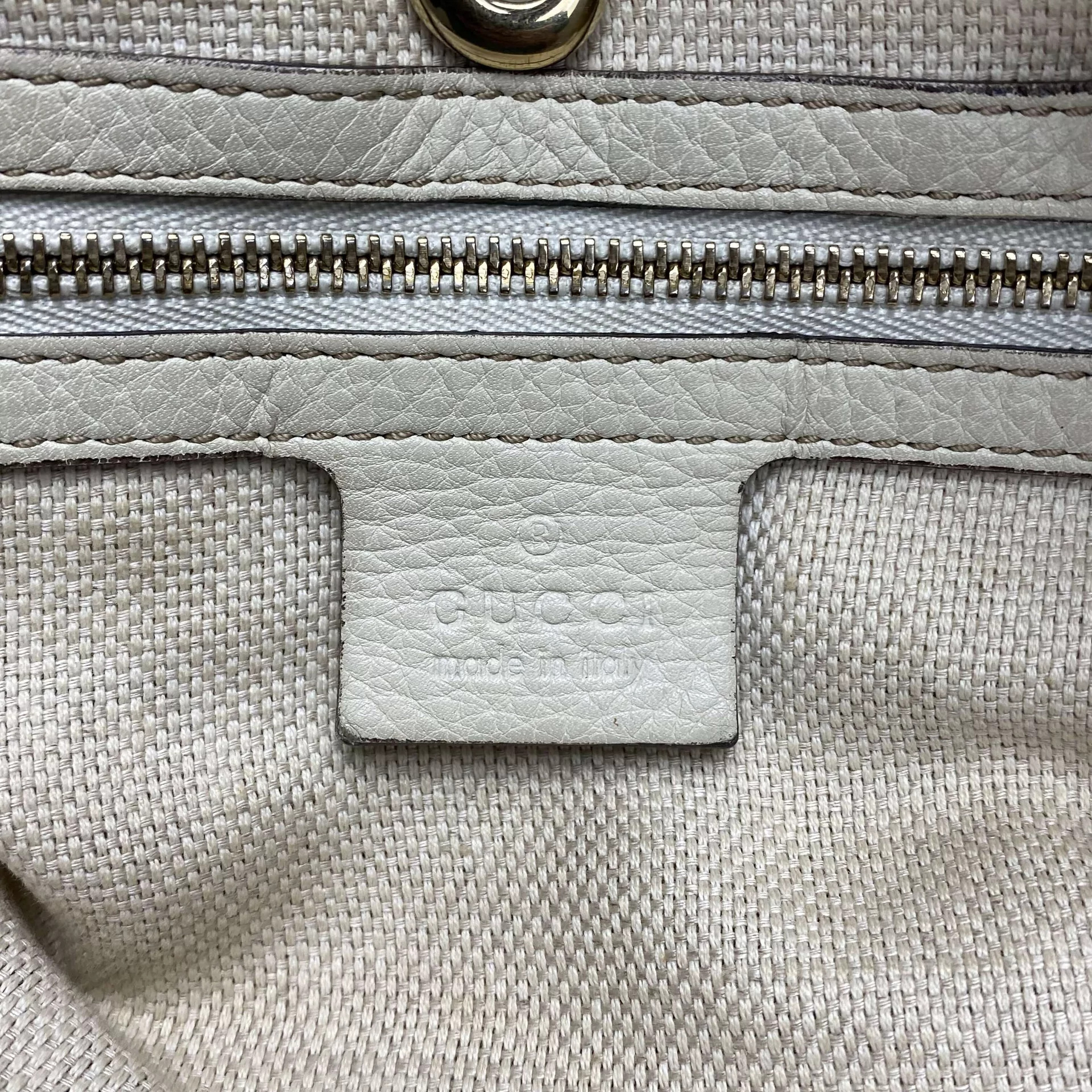 Bolsa Gucci Soho Off White