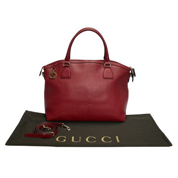 Bolsa Gucci Convertible Dome Vermelha