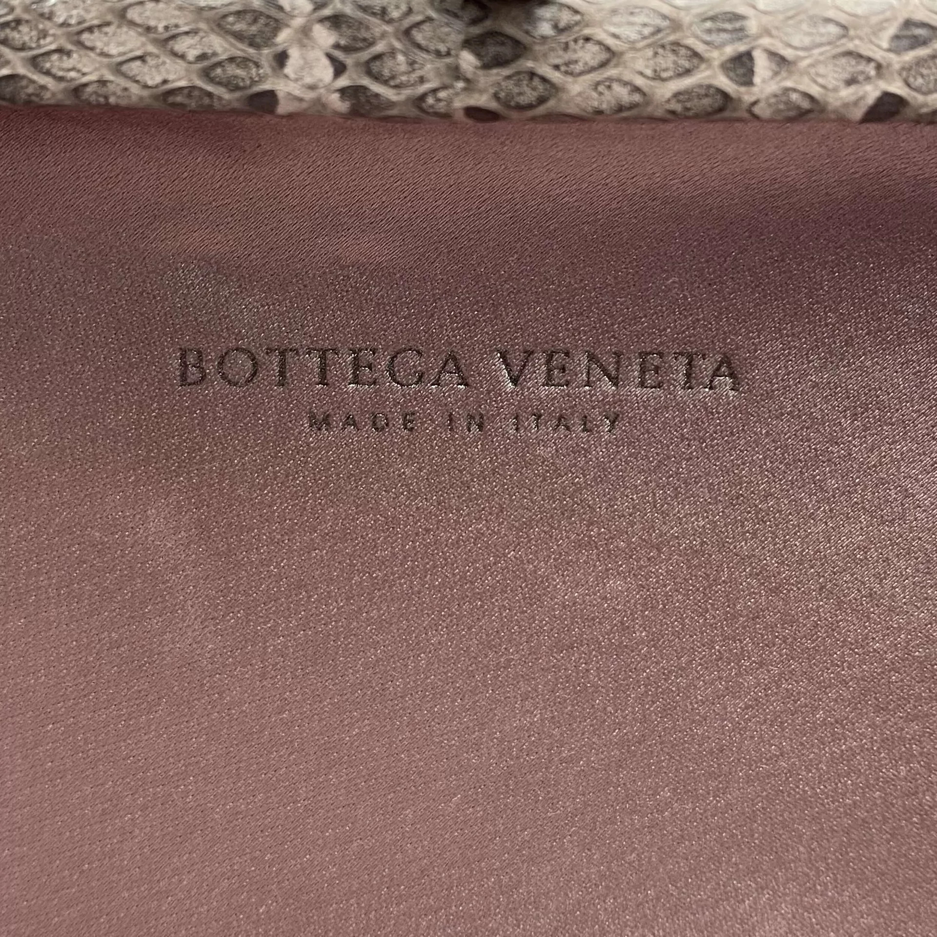 Clutch Bottega Veneta Knot Intrecciato Lilás