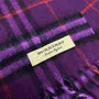 Cachecol Burberry Cashemere Roxo