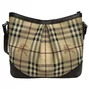 Bolsa Burberry Haymarket Check Hartham Crossbody