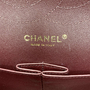 Bolsa Chanel Double Flap Jumbo Couro Caviar
