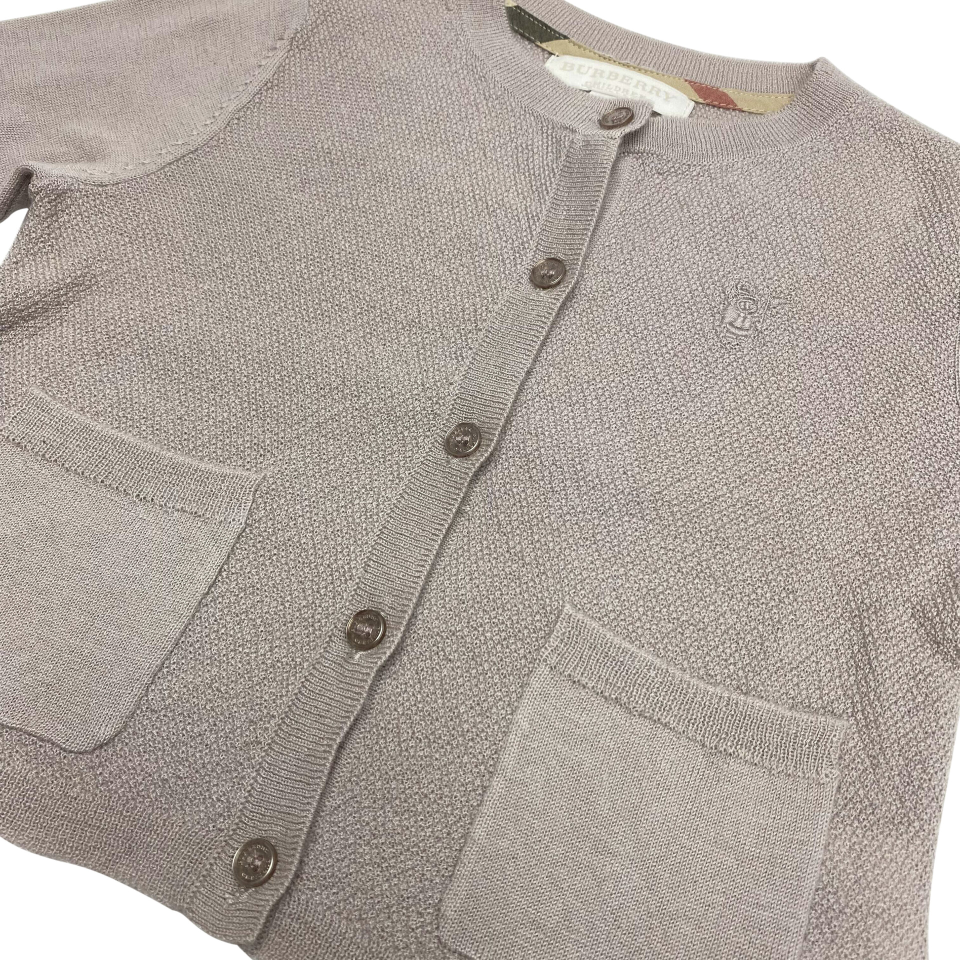 Casaco Burberry Infantil Lilás