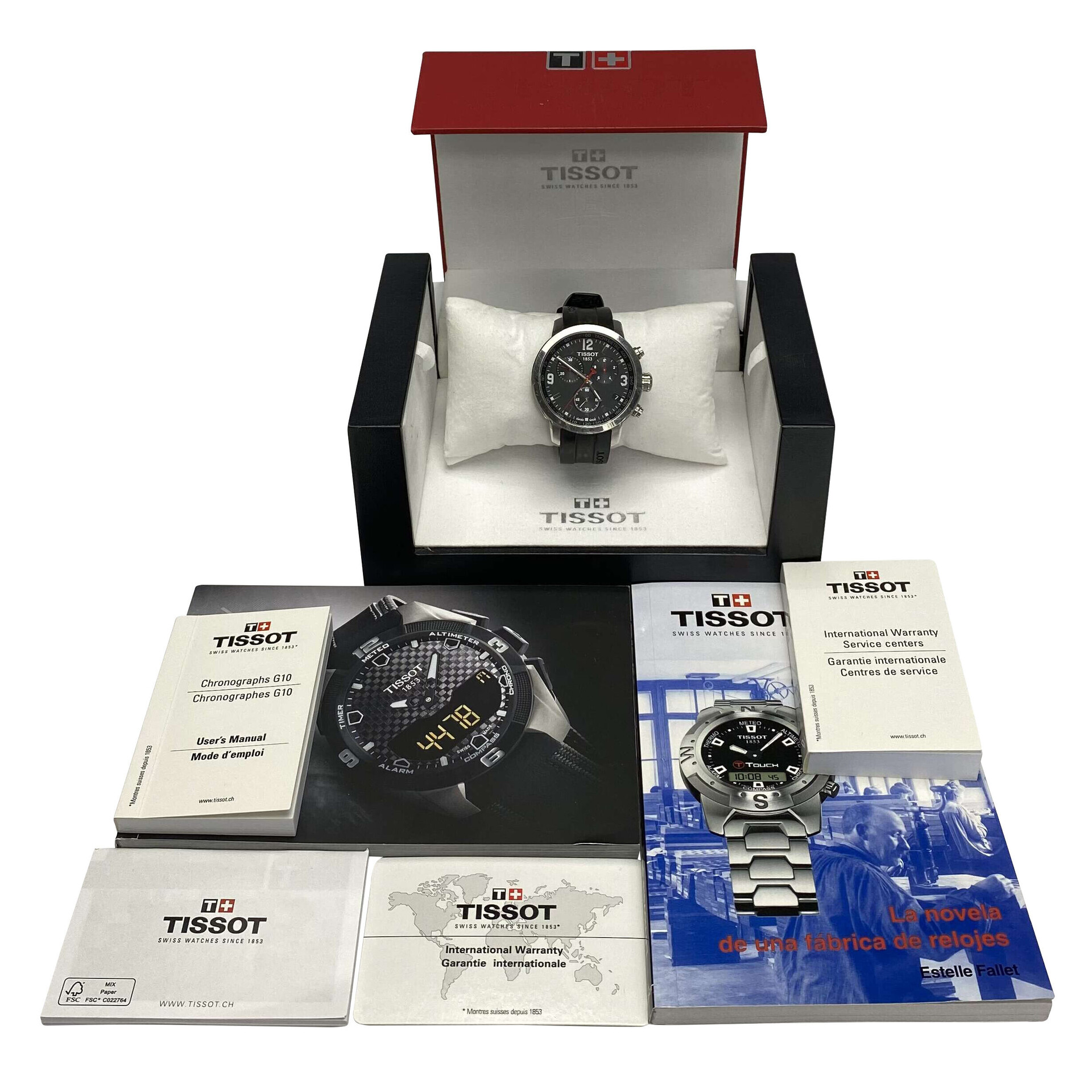 Relógio Tissot PRC 200 Chronograph - T0554171705700