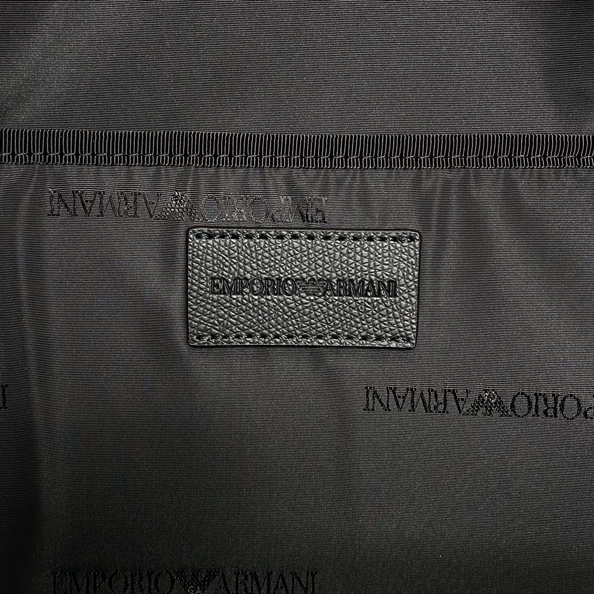 Mochila Emporio Armani Nylon Preta