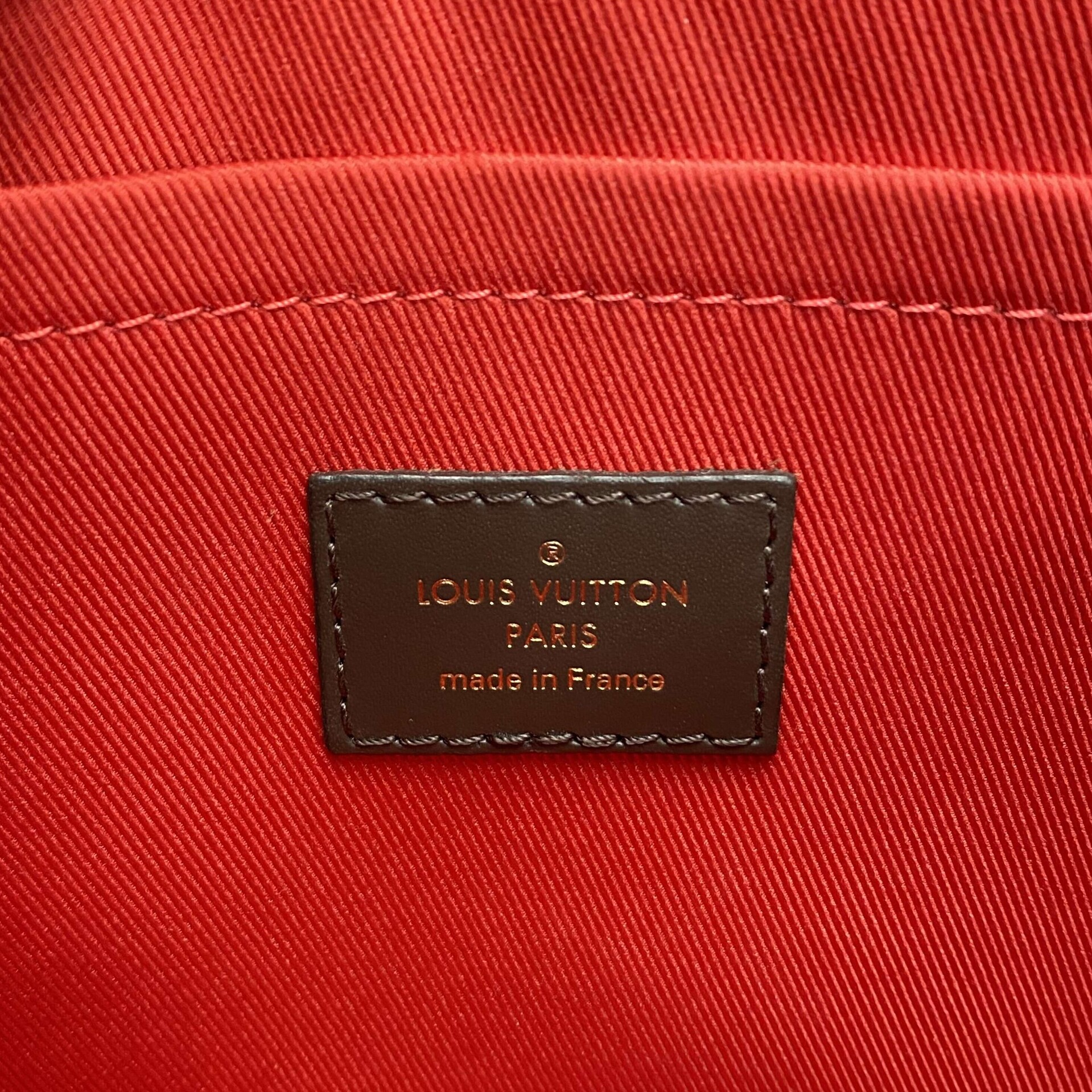 Bolsa Louis Vuitton Croisette Damier Ebene