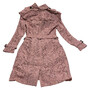 Trench Coat Rendado Burberry Rosa