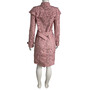 Trench Coat Rendado Burberry Rosa