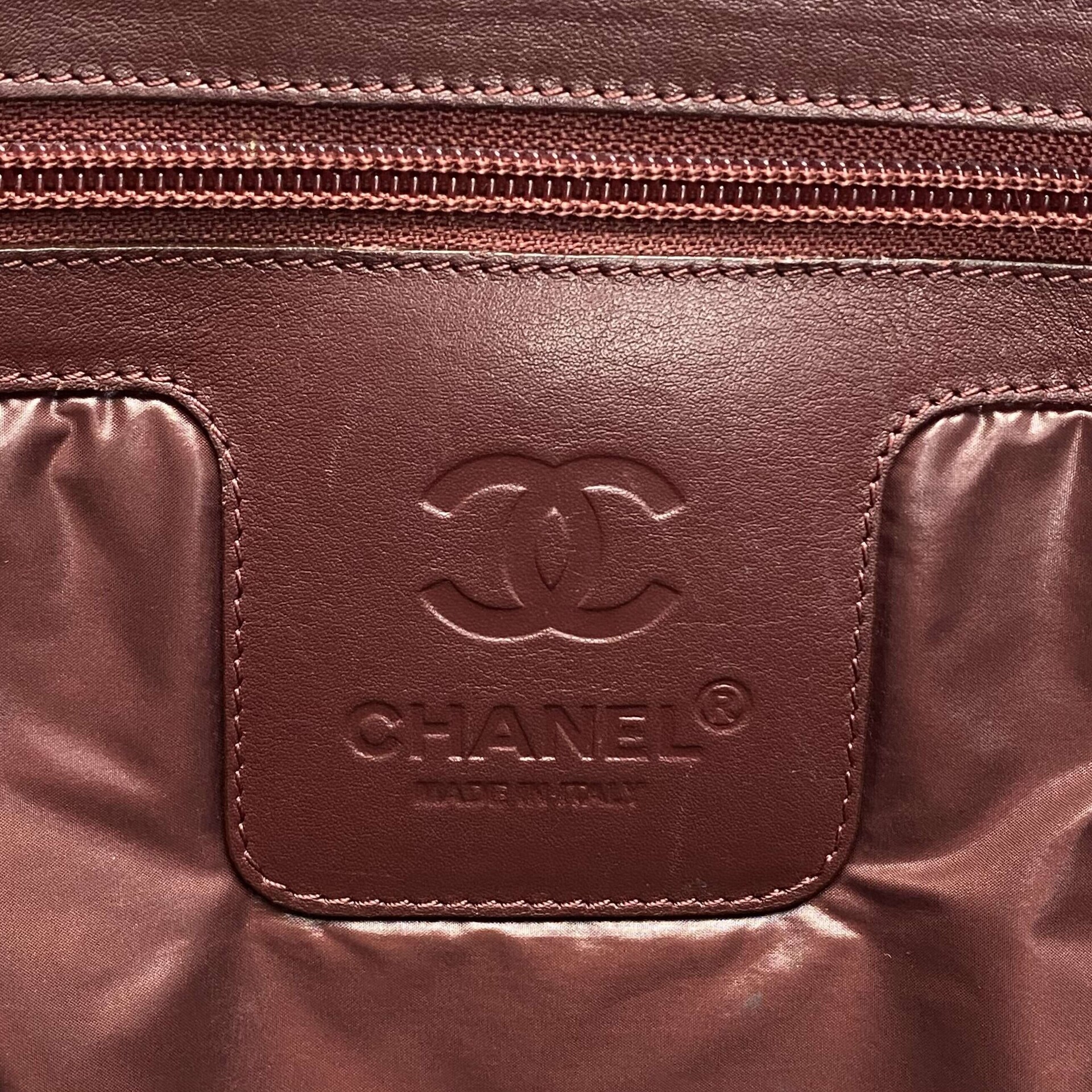 Bolsa Chanel Cocoon Bowling Grafite