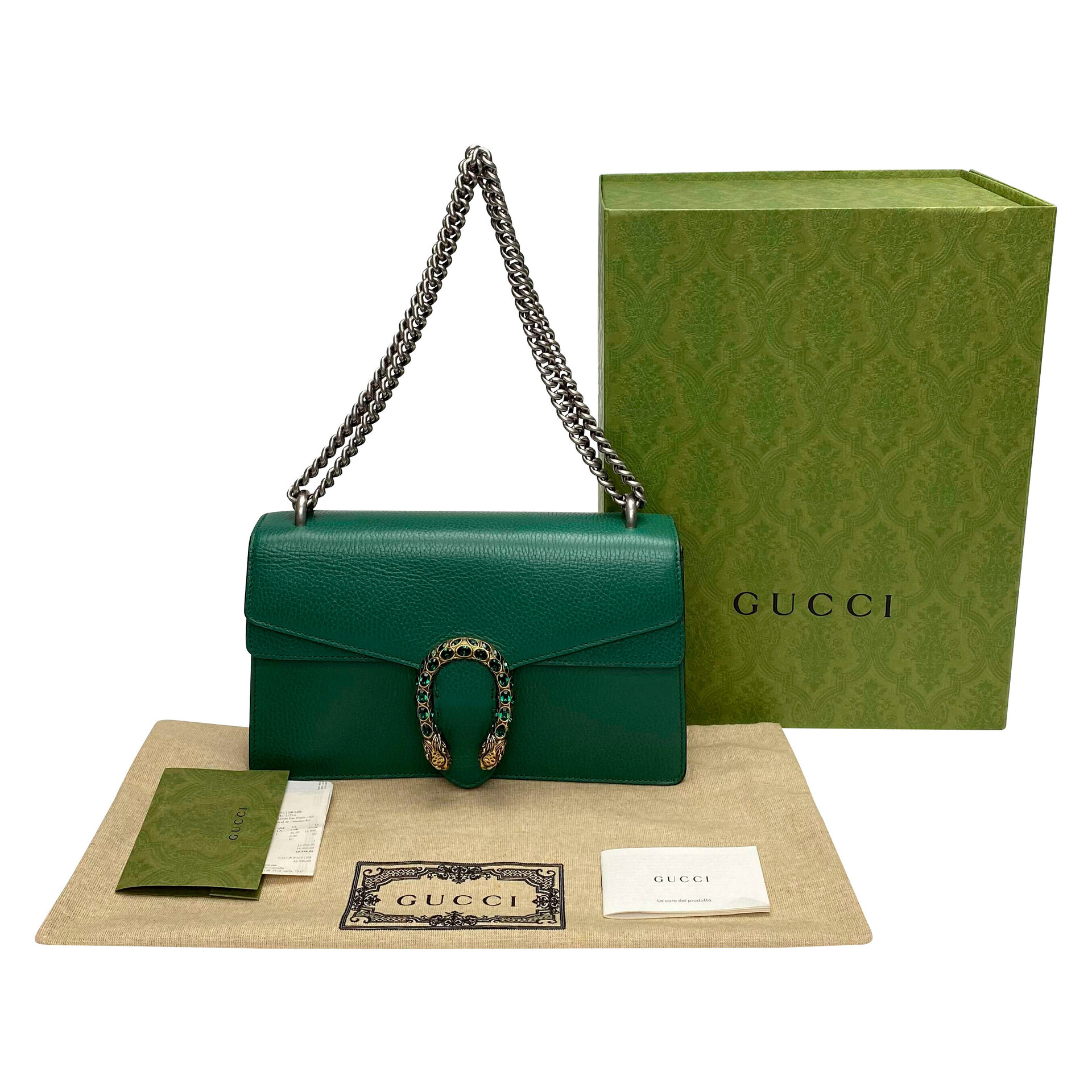 Bolsa Gucci Dionysus Verde