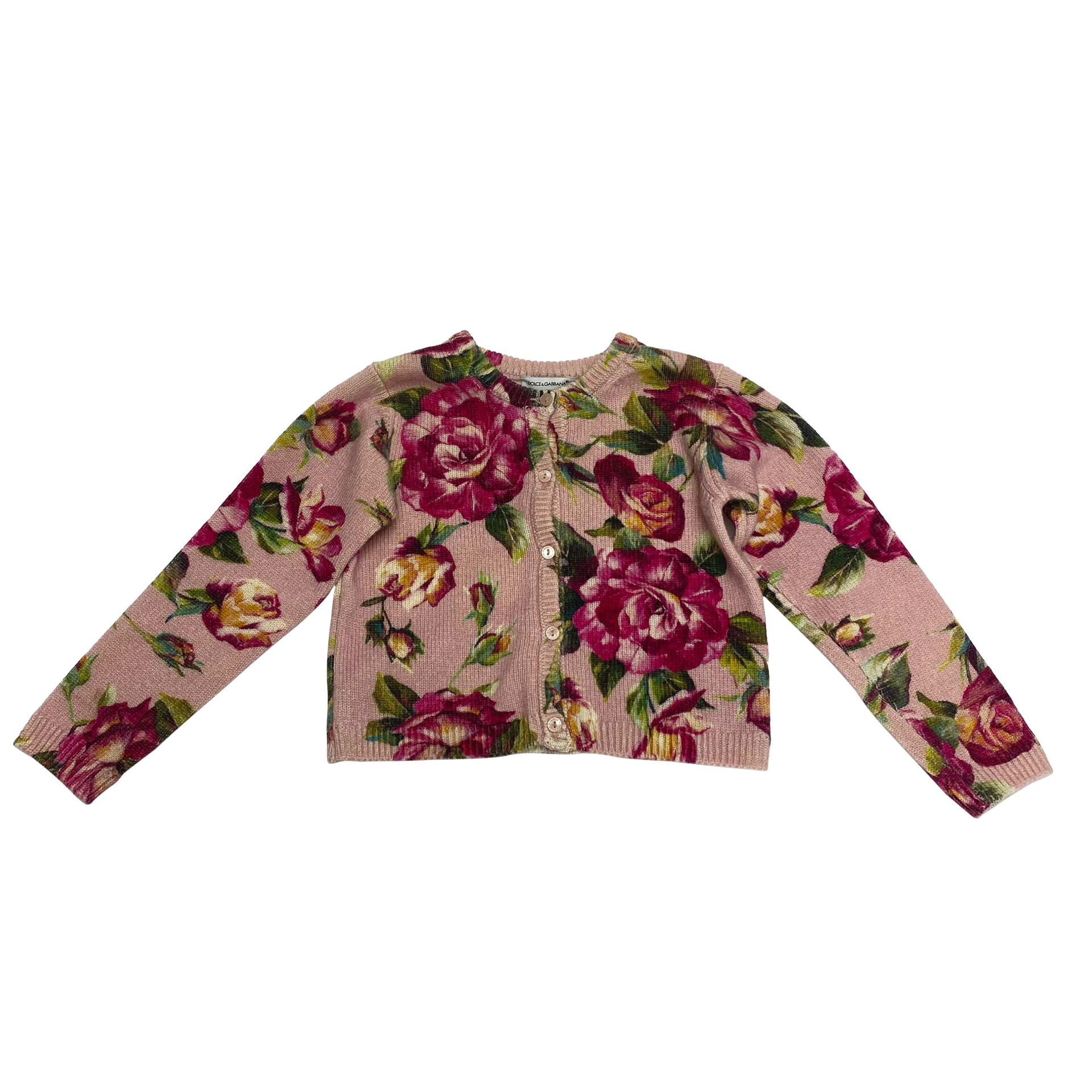 Casaquinho Dolce & Gabbana Infantil Rosa