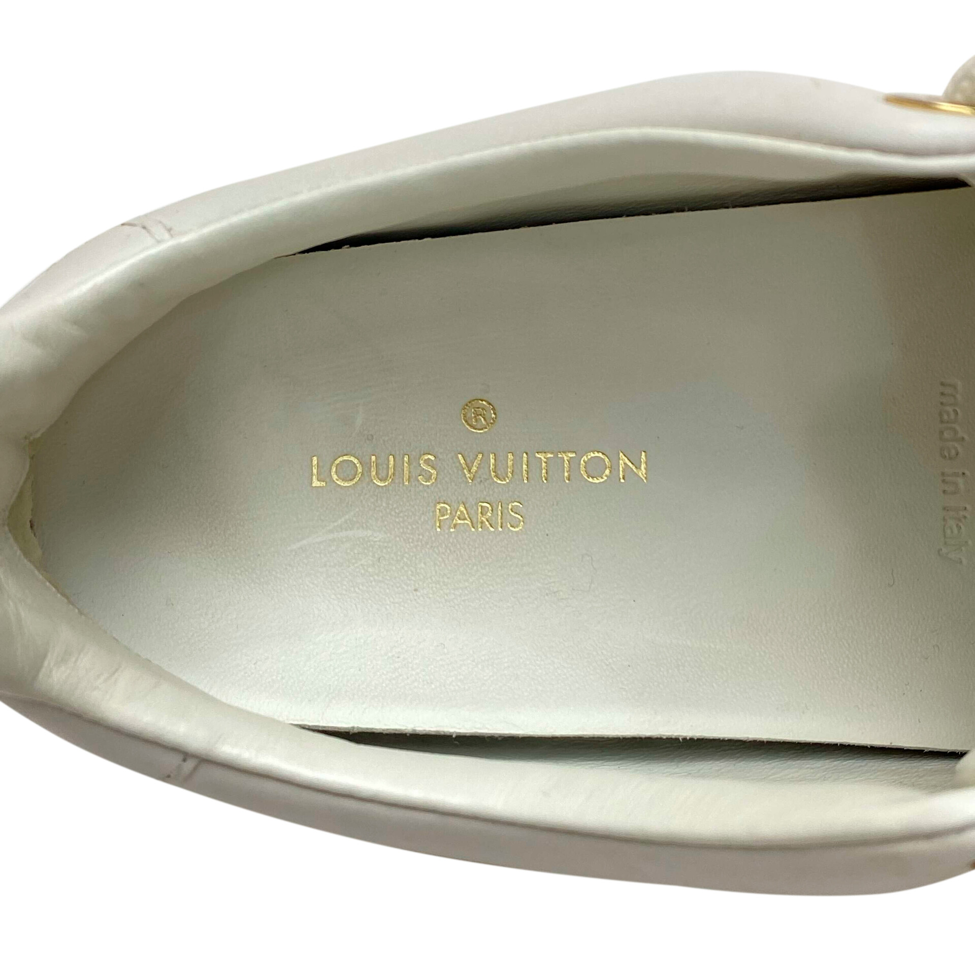 Tênis Louis Vuitton Couro Branco