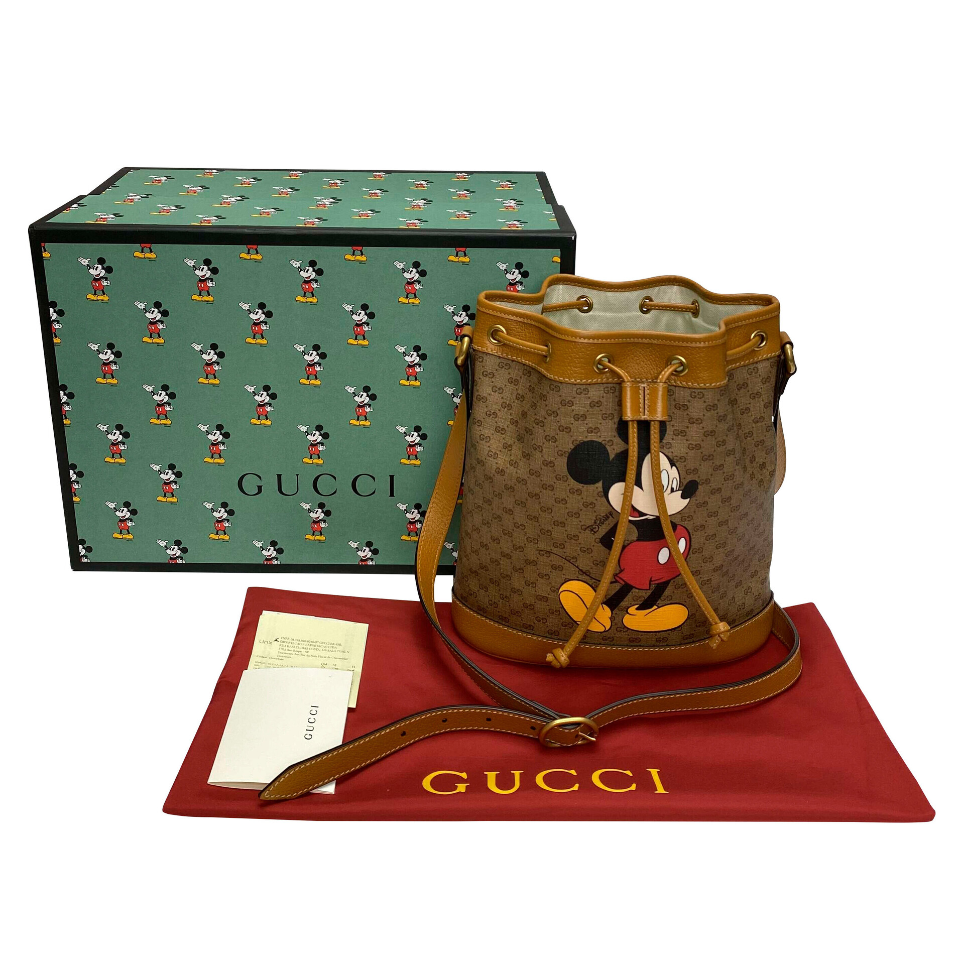 Bolsa Gucci X Disney Mickey Bucket