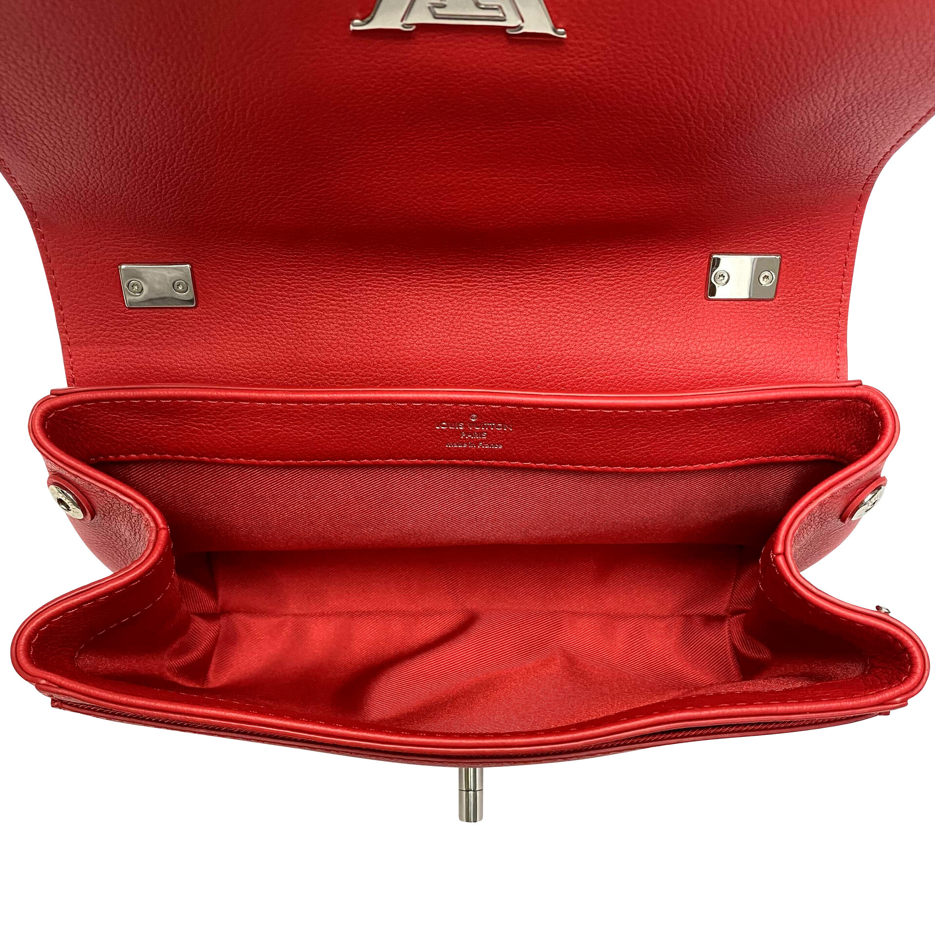 Bolsa Louis Vuitton Lockme II BB Vermelha