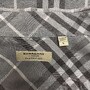 Camisa Burberry Xadrez Cinza