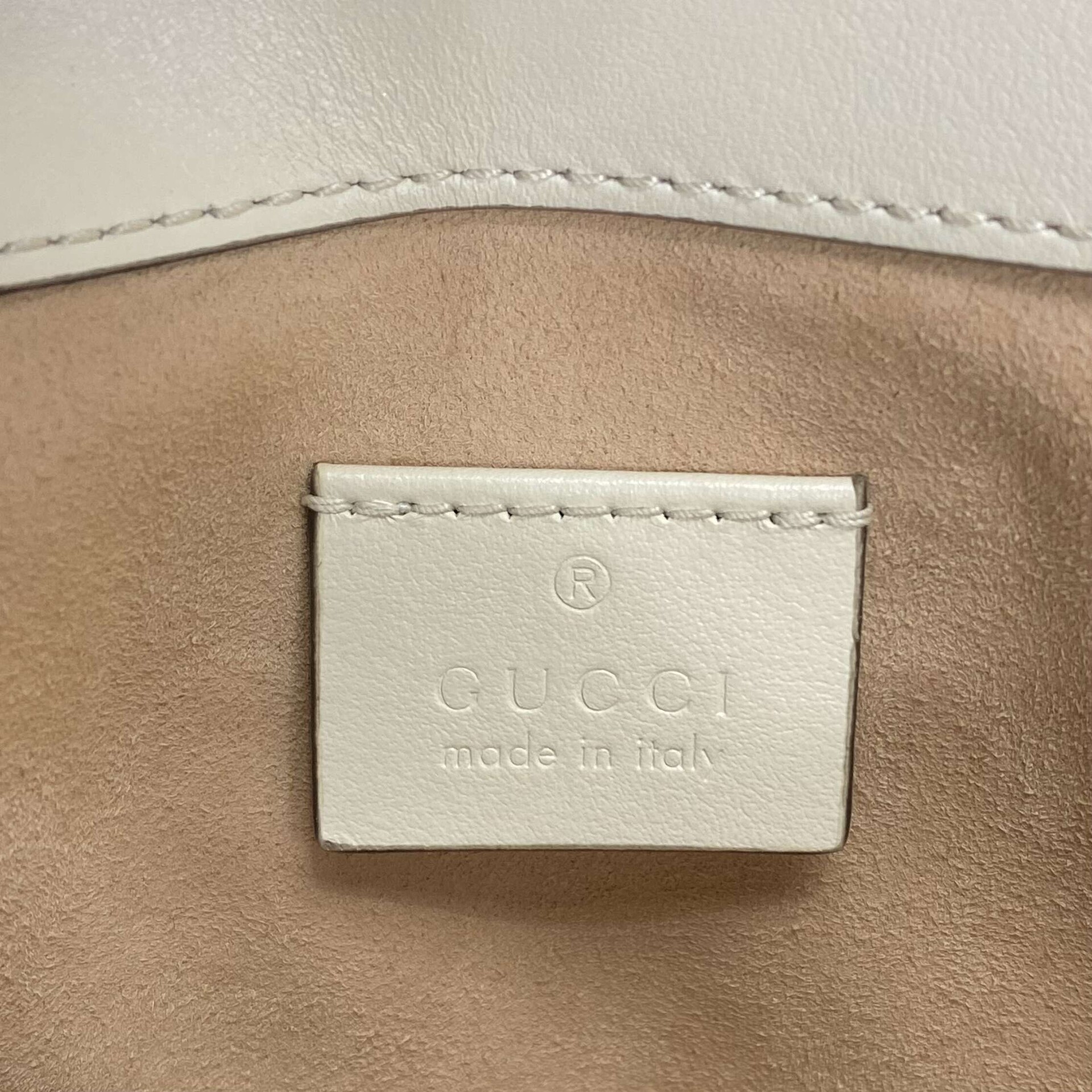 Bolsa Gucci GG Marmont Mini Off White