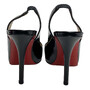 Sapato Christian Louboutin Gamma Talon 120 Verniz Preto