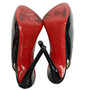 Sapato Christian Louboutin Gamma Talon 120 Verniz Preto