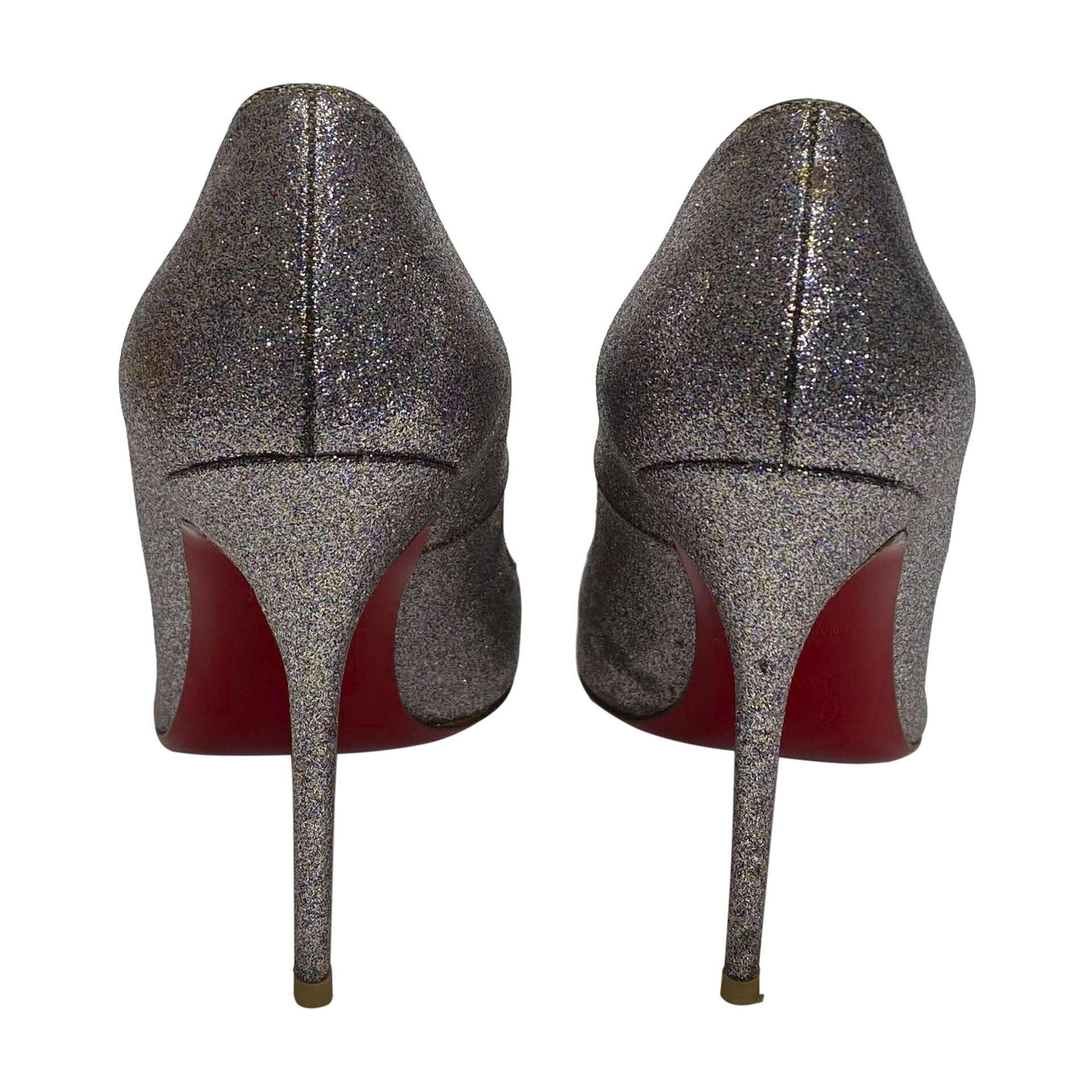 Sapato Christian Louboutin Glitter Multicolor