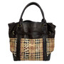 Bolsa Burberry Haymarket Check Belted