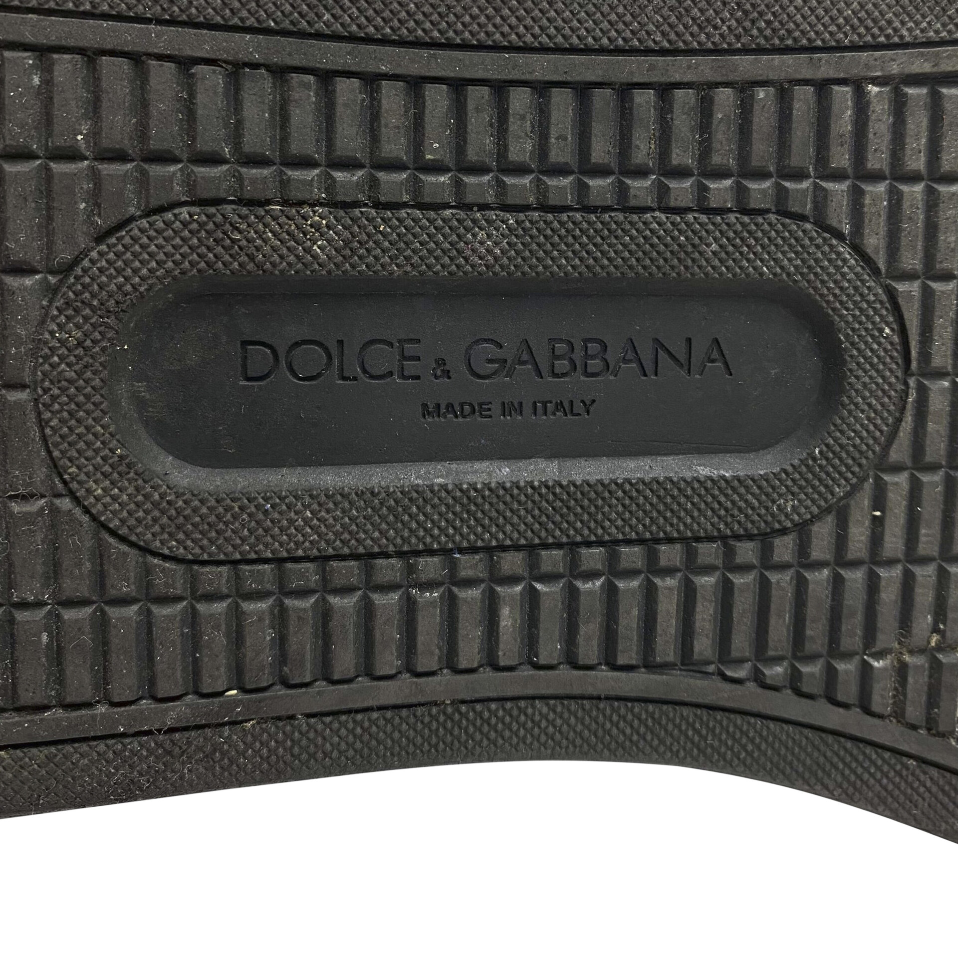 Sneackers Dolce & Gabbana Couro Preto