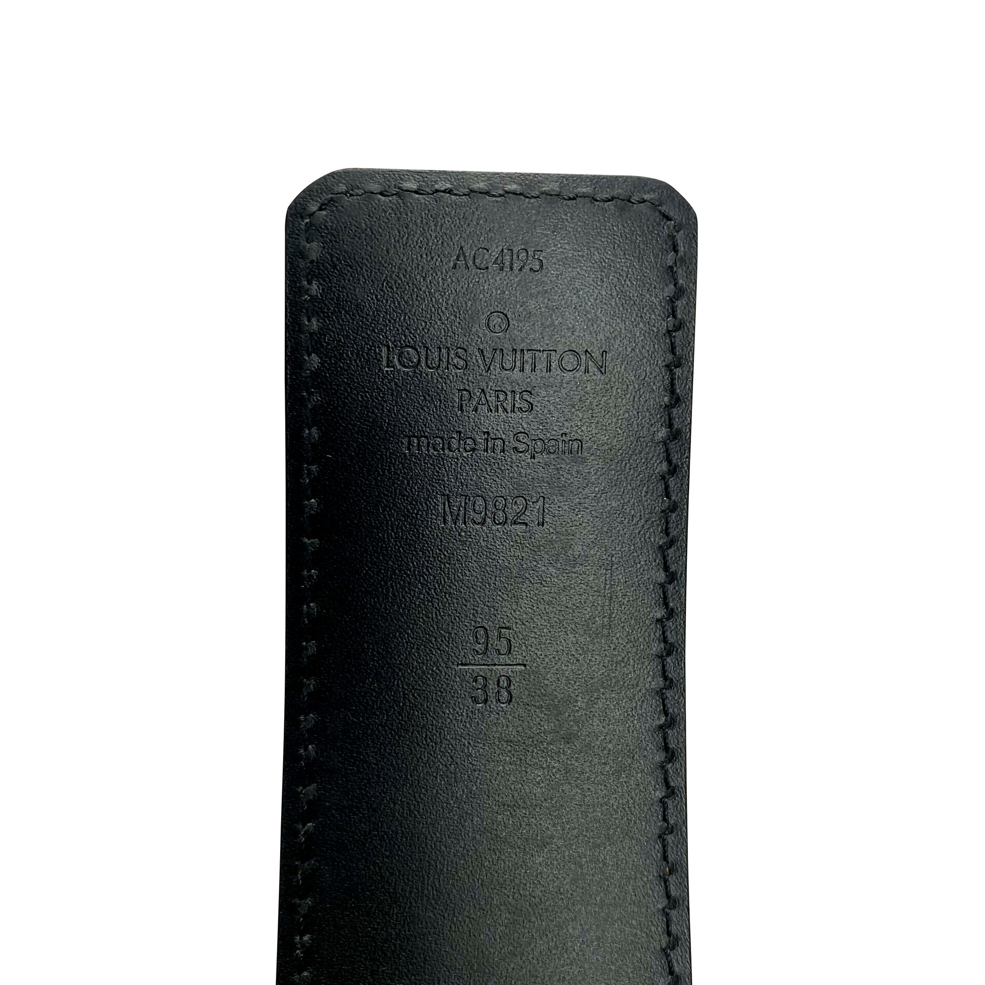Cinto Reversível Louis Vuitton Initiales 40 mm
