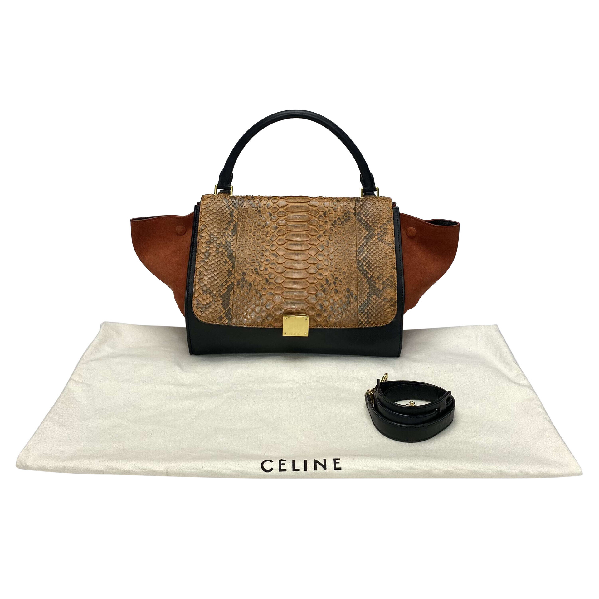 Bolsa Céline Trapeze Píton