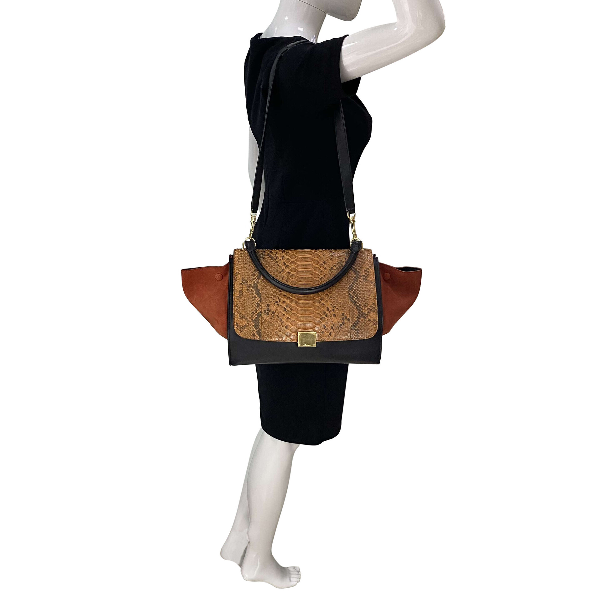 Bolsa Céline Trapeze Píton