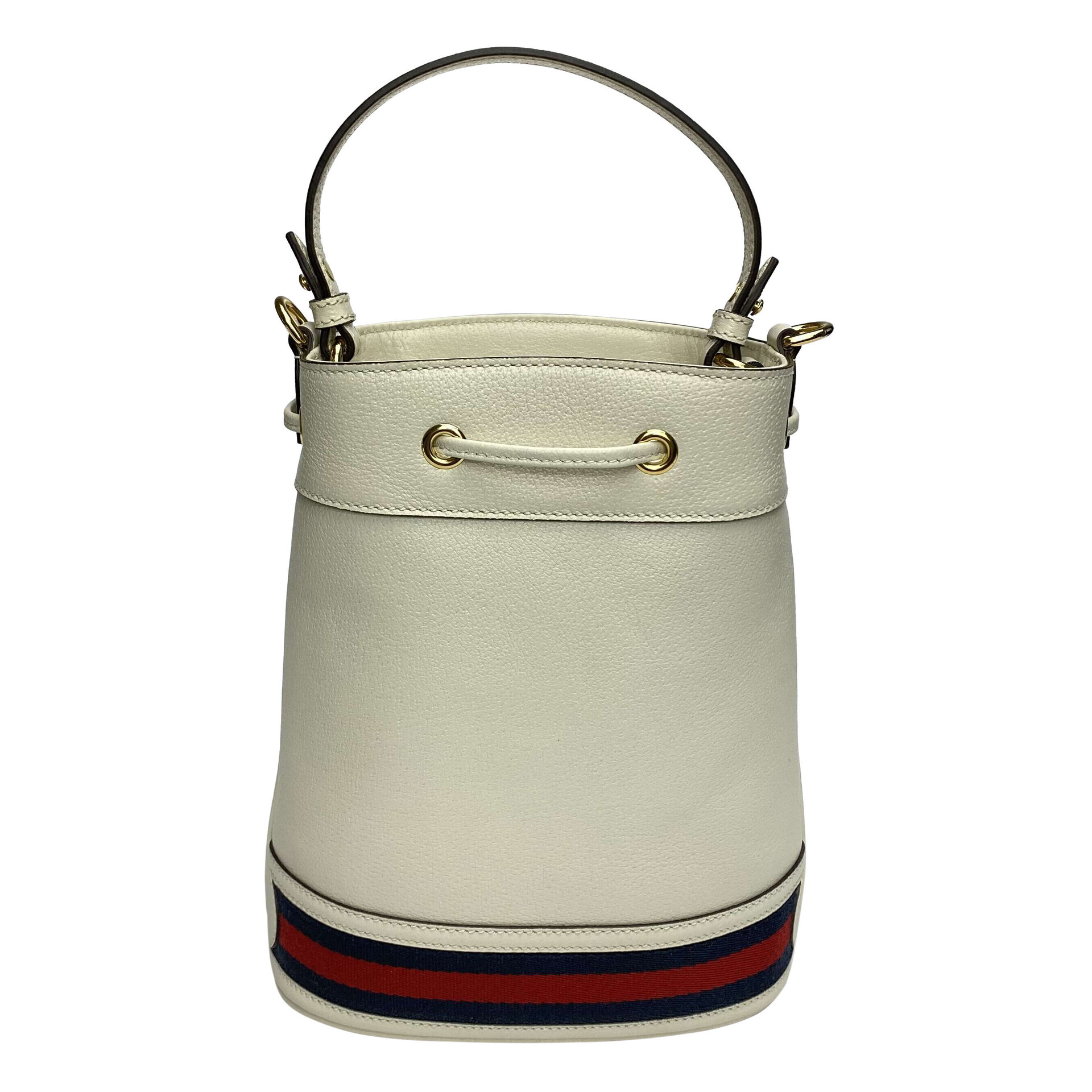 Bolsa Gucci Bucket Ophidia Off White