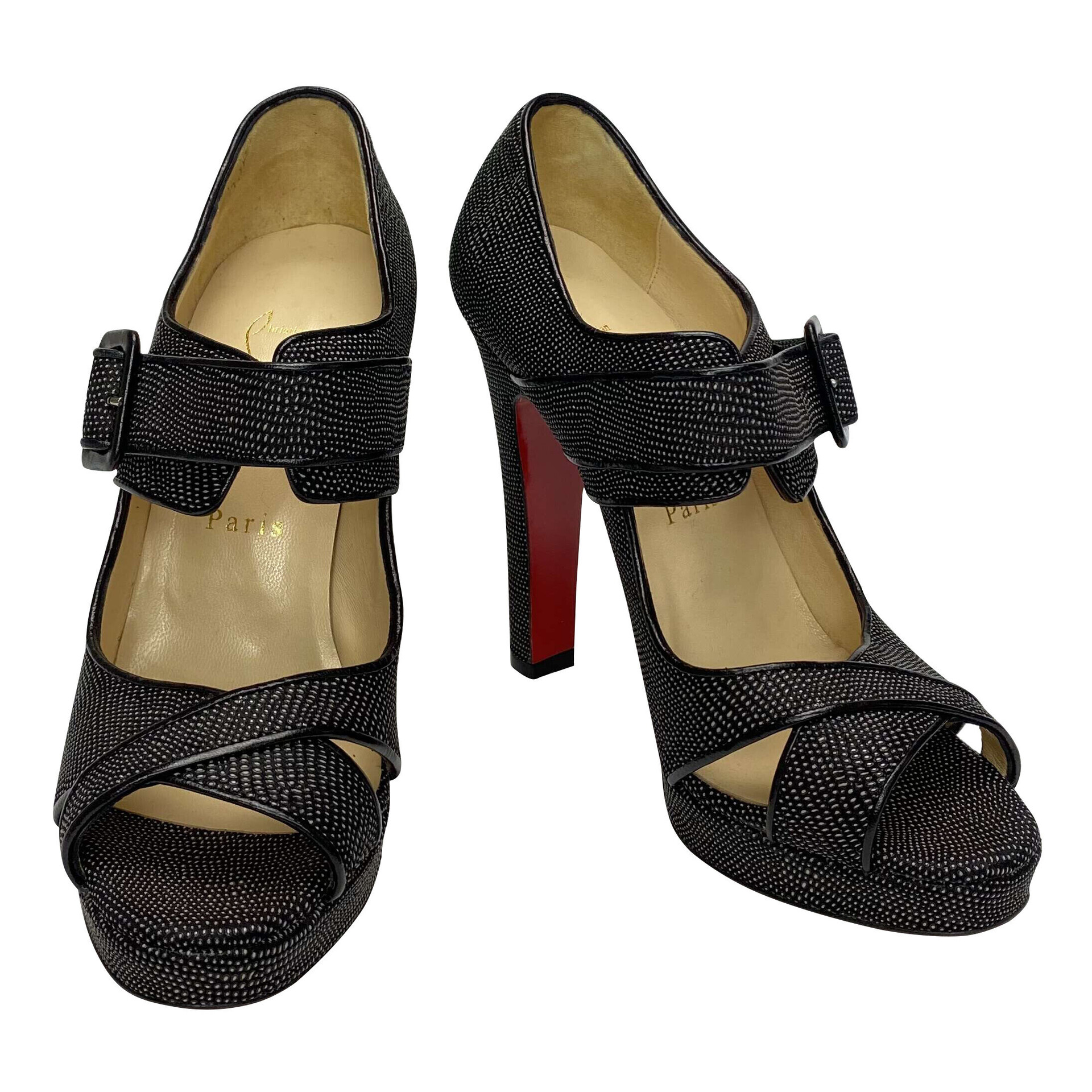 Sandália Christian Louboutin Dordogne 120 Piper