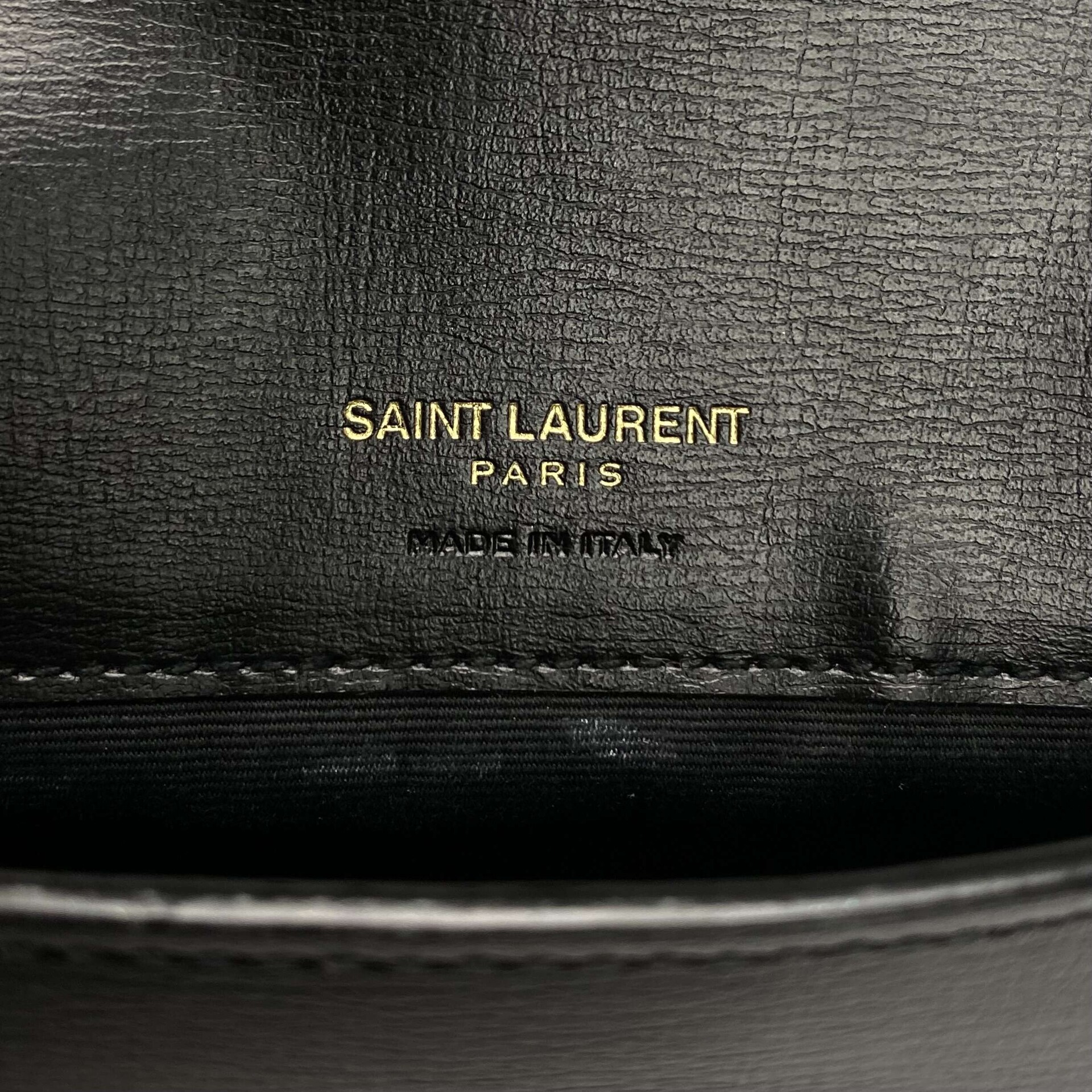Bolsa Porta-Celular Saint Laurent Preta