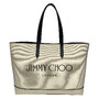 Bolsa Jimmy Choo Canvas Logo Tote