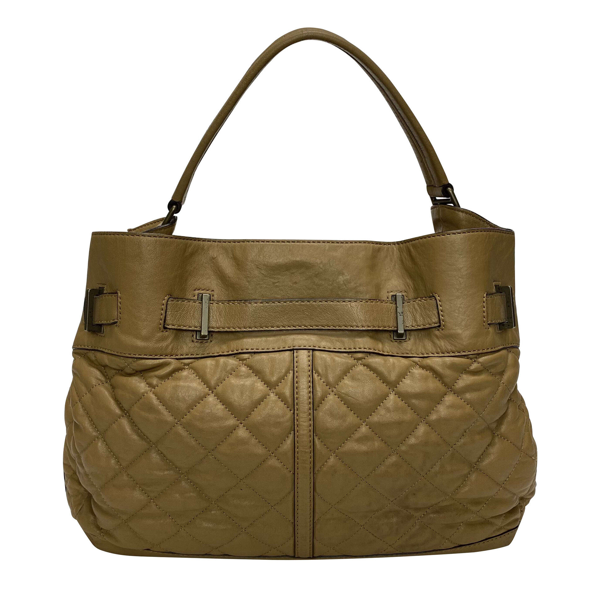 Bolsa Burberry Couro Caramelo