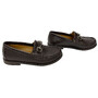 Mocassim Gucci Infantil Couro Marrom