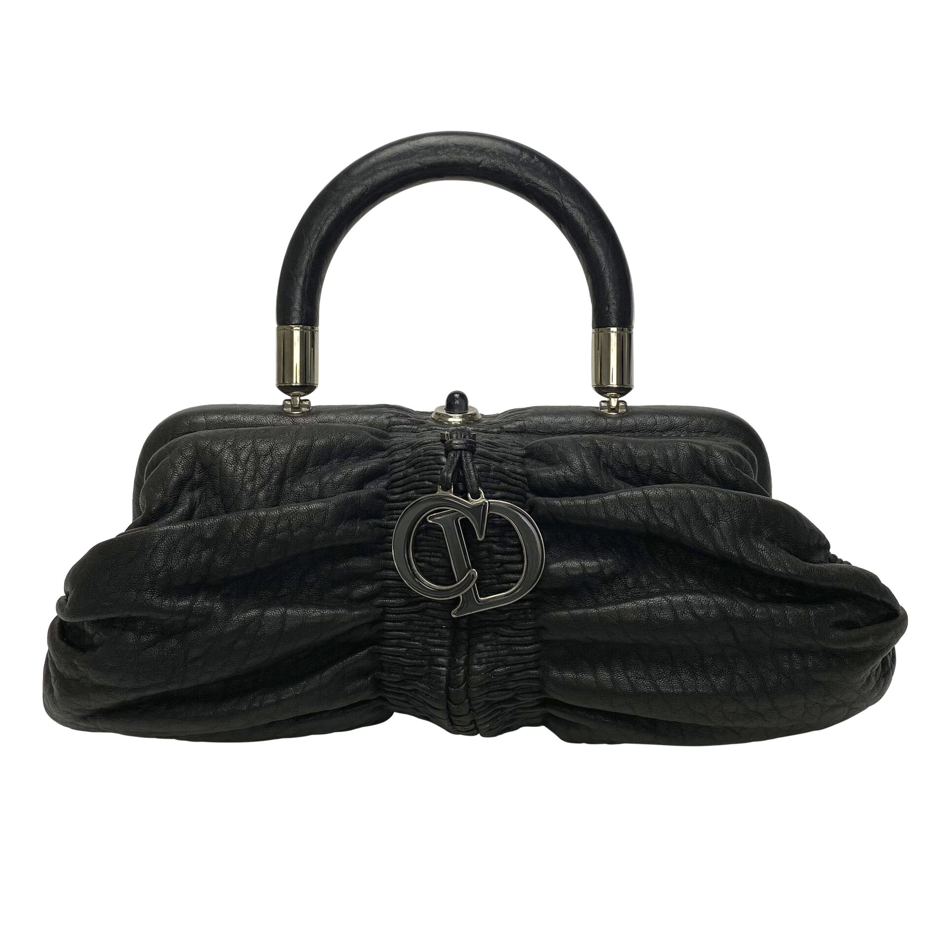 Bolsa Christian Dior Couro Preto