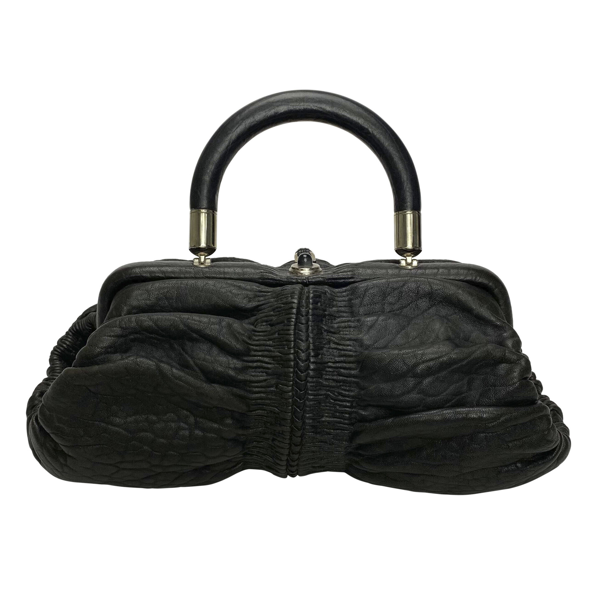 Bolsa Christian Dior Couro Preto