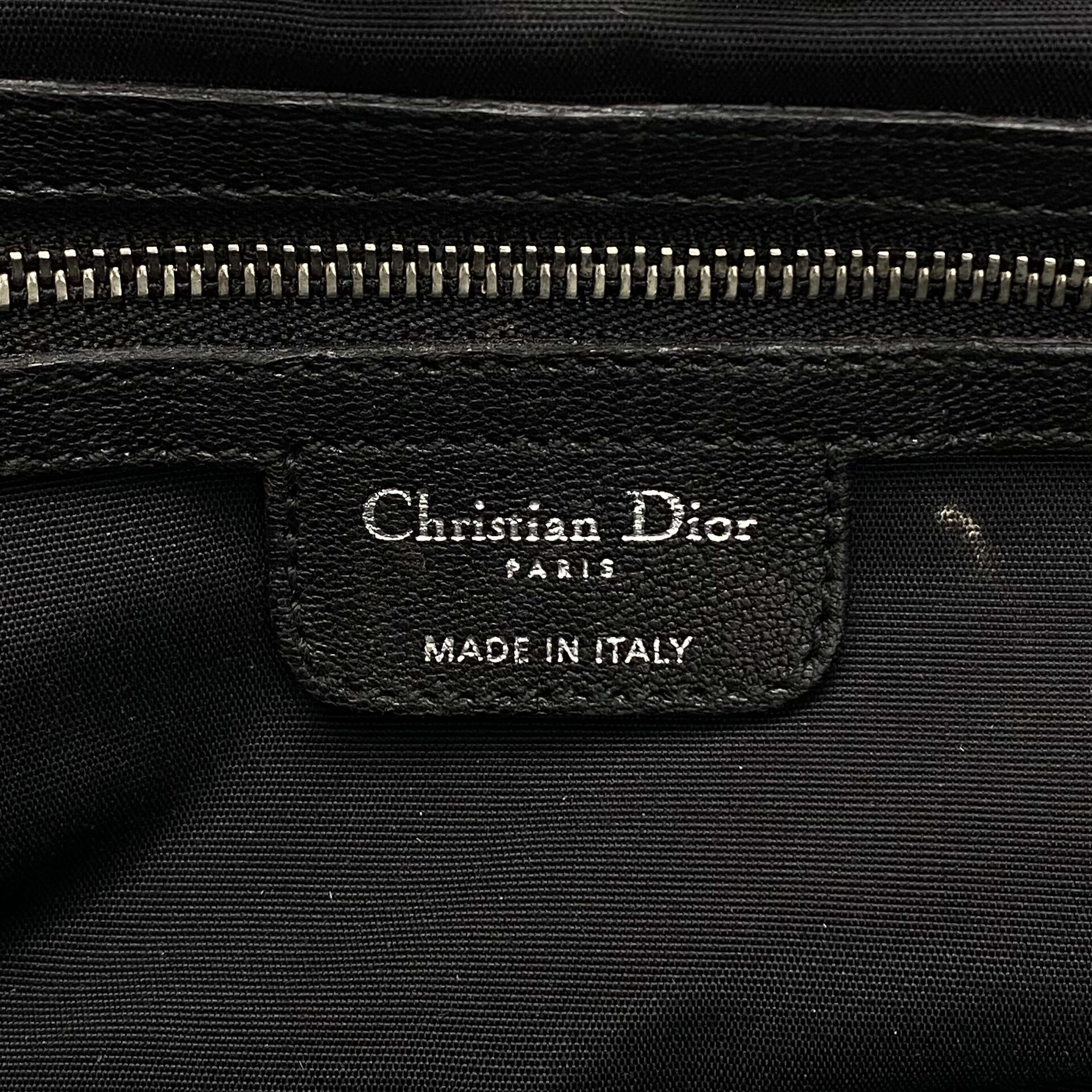 Bolsa Christian Dior Couro Preto