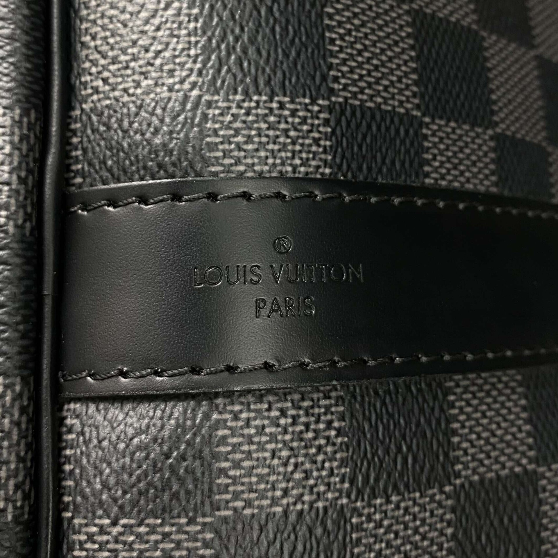 Mala Louis Vuitton Keepall 45 Damier Graphite