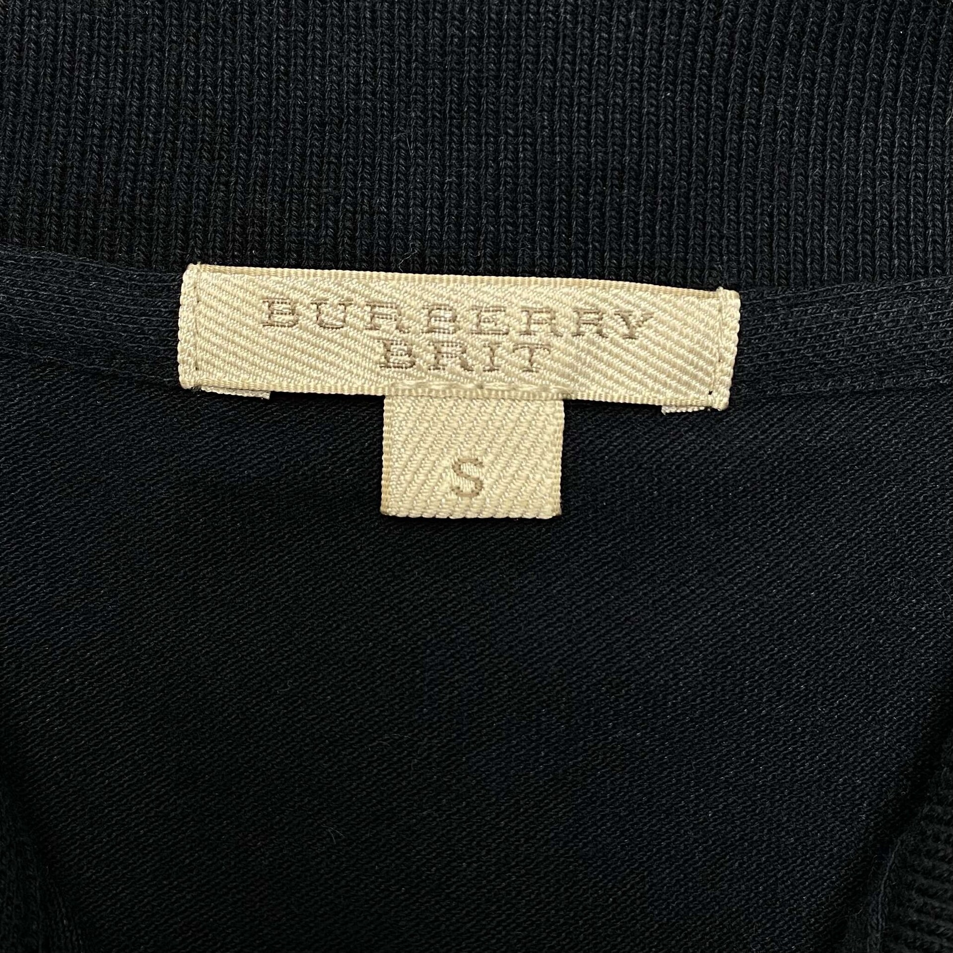 Camisa Polo Burberry Preta