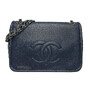 Bolsa Chanel Timeless CC Flap Azul Marinho