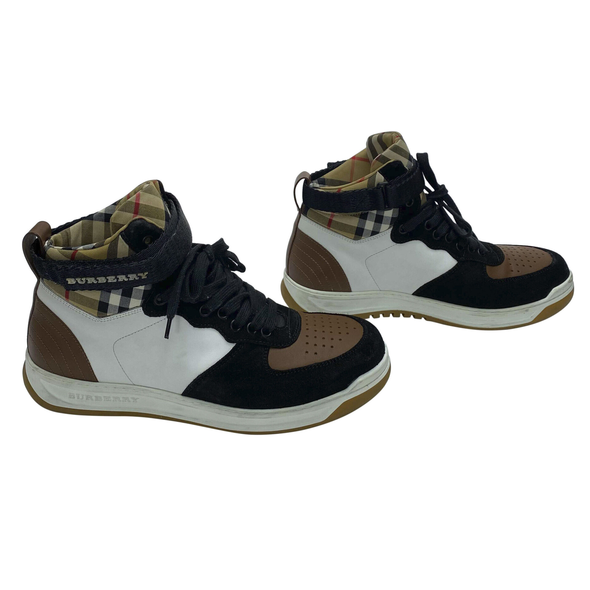 Sneackers Burberry Cano Alto