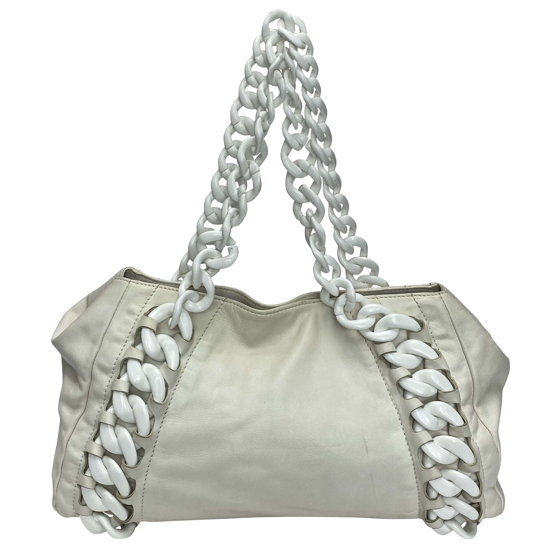 Bolsa Chanel Modern Chain Rhodoid East West