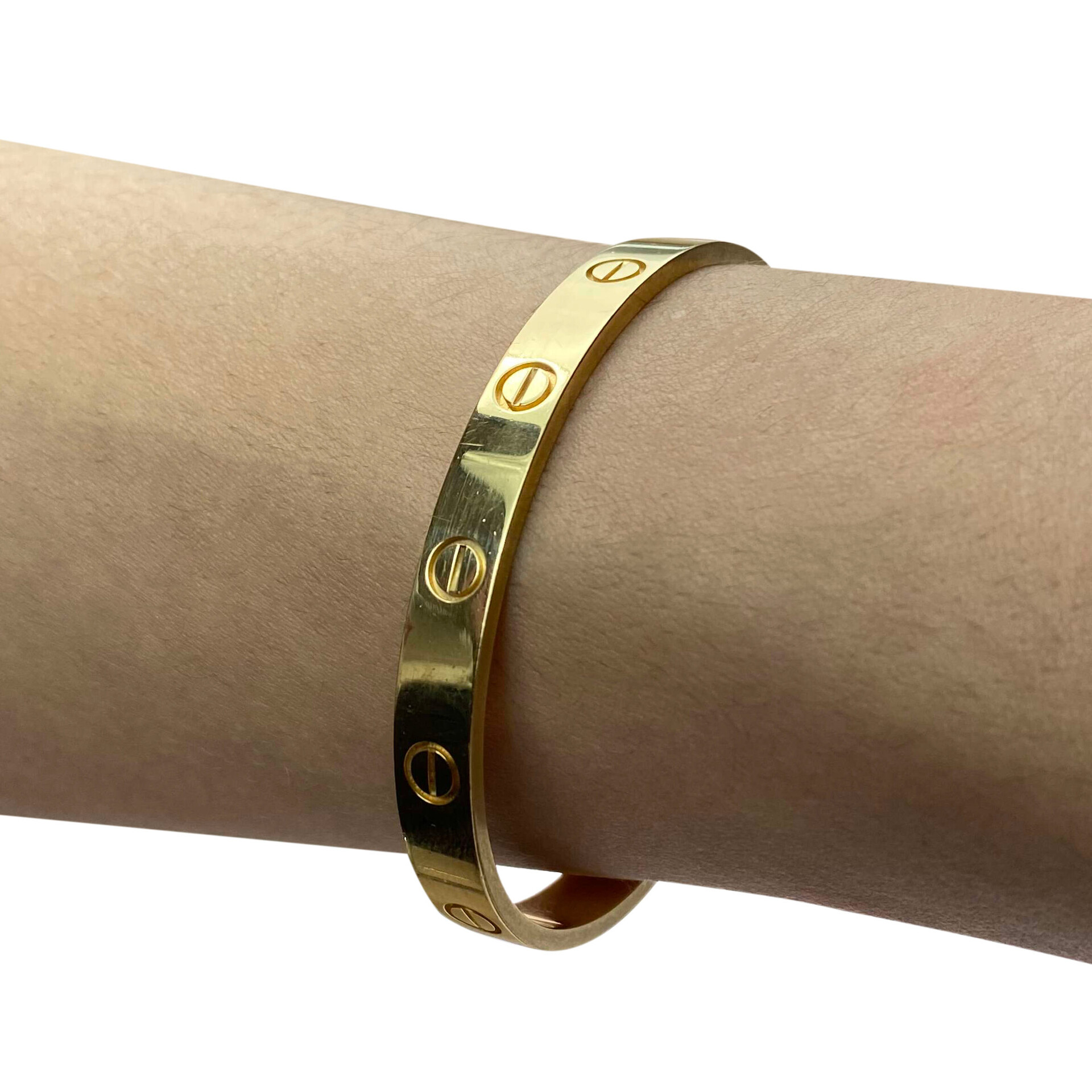 Pulseira Cartier LOVE Ouro Amarelo