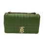 Bolsa Burberry Lola Couro Verde