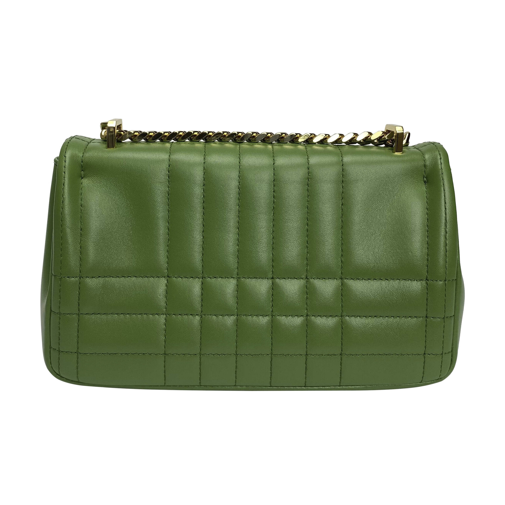 Bolsa Burberry Lola Couro Verde