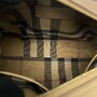 Bolsa Burberry Baú Couro Bege