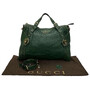 Bolsa Gucci Couro Verde