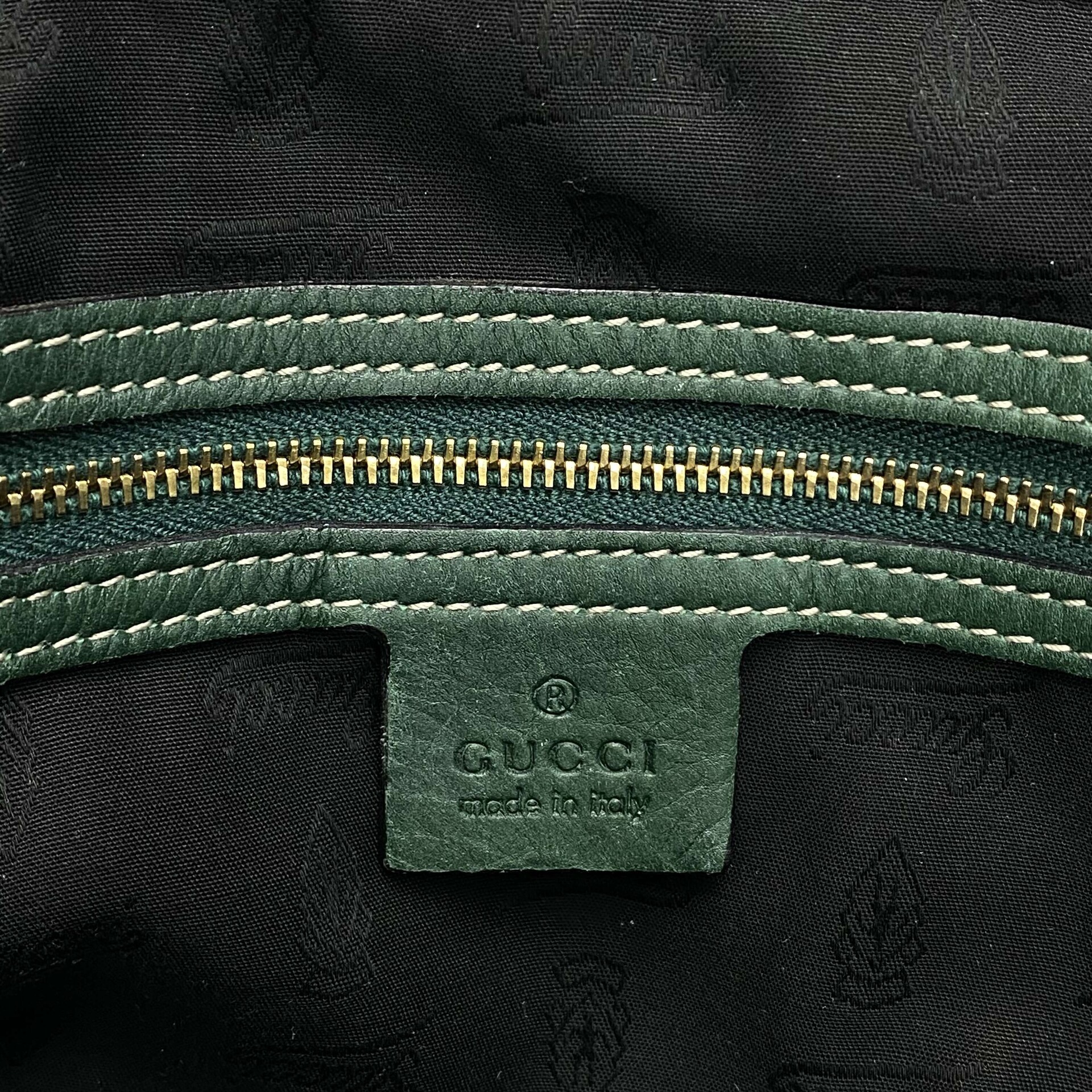 Bolsa Gucci Couro Verde